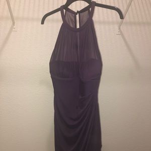 Purple Davids bridal bridesmaid dress